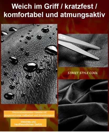 Italienische Traditionsmarke: Die erste Thermo-Lederjacke mit High-Tech-Futter!