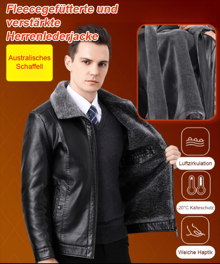 Italienische Traditionsmarke: Die erste Thermo-Lederjacke mit High-Tech-Futter!
