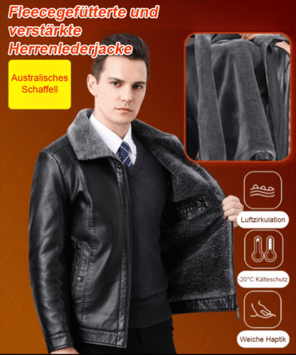 Italienische Traditionsmarke: Die erste Thermo-Lederjacke mit High-Tech-Futter!