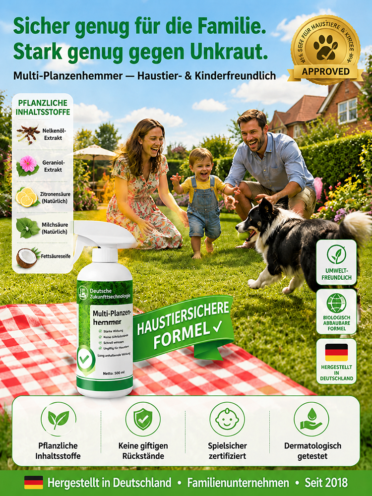 【Wurzelvernichtendes】Unkraut- und Strauchbekämpfungsspray, langanhaltende Wirkung für 180 Tage