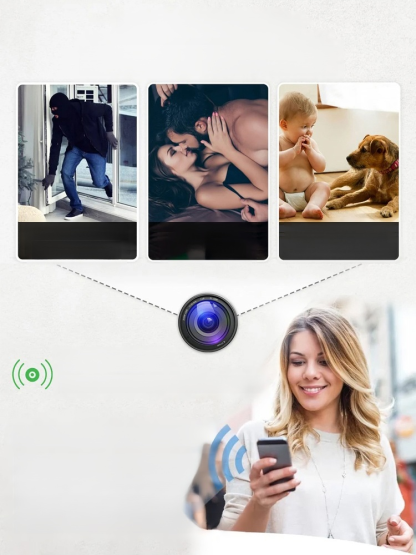【Upgrade-Version ultra-unsichtbar】Kabellose Kamera