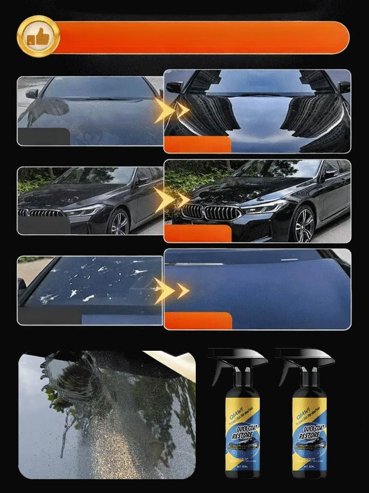 Nano-Beschichtungsspray, einmal aufsprühen und abwischen, kratzfest, fleckenabweisend und glänzend, ein Sprühstoß hält sechs Monate