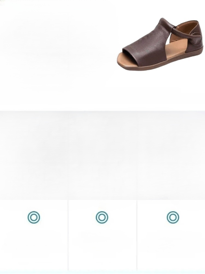 Handgefertigte Ledersandalen