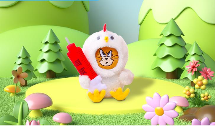 Tom and Jerry Series - Costume Party Plush Blind Box
