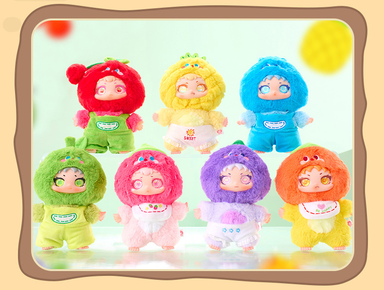YAYA Colorful Fruits Plush Blind Box