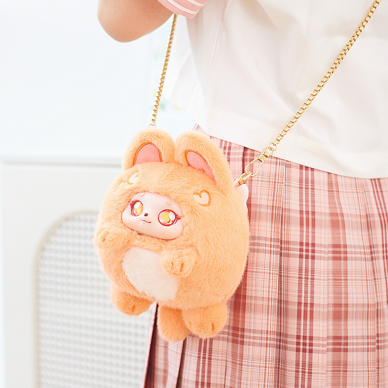 Dopamine Ball Plush Zipper Bag Blind Box