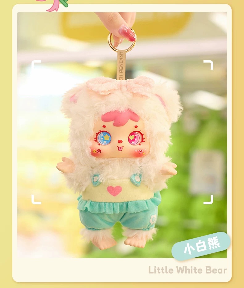 Happy Picnic of Bear and Rabbit - Samuel Series Plush Pendant Blind Box