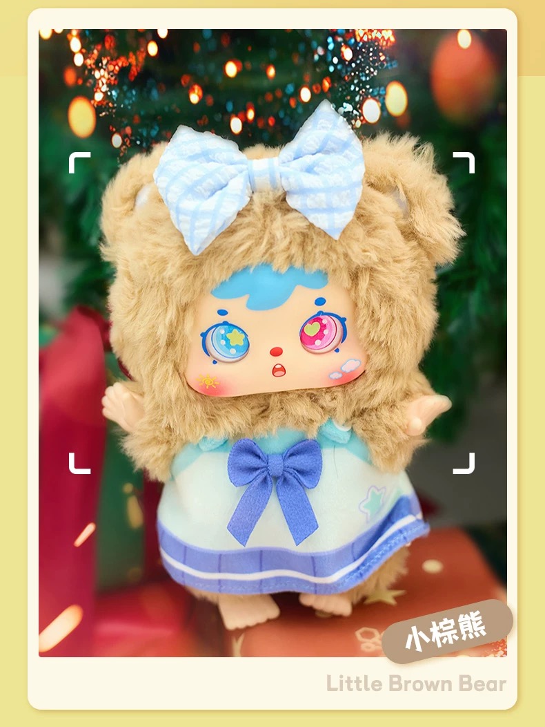 Happy Picnic of Bear and Rabbit - Samuel Series Plush Pendant Blind Box
