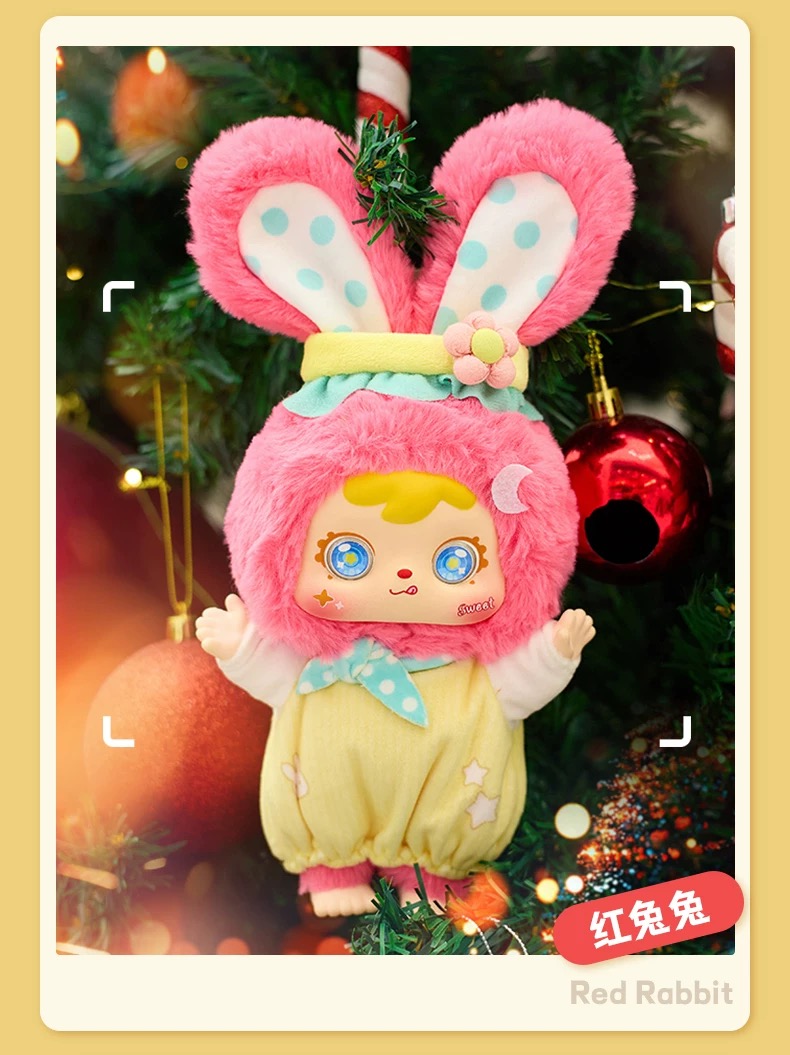 Happy Picnic of Bear and Rabbit - Samuel Series Plush Pendant Blind Box