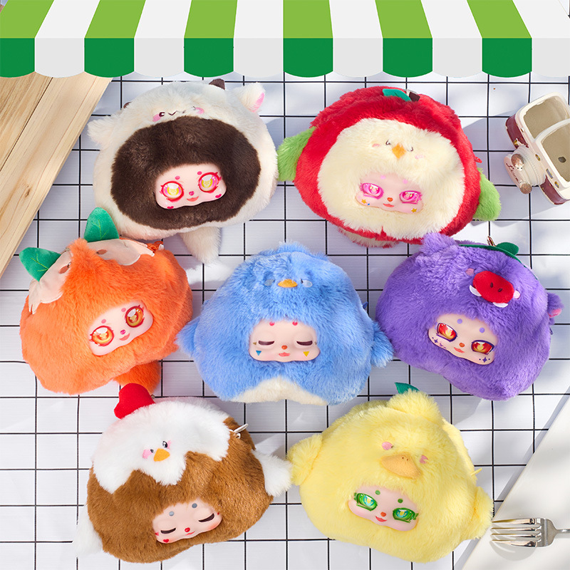BBPot Chain Plush - Animal Fruit Plush Blind Box 