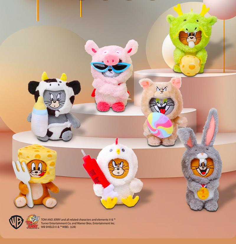 Tom and Jerry Series - Costume Party Plush Blind Box