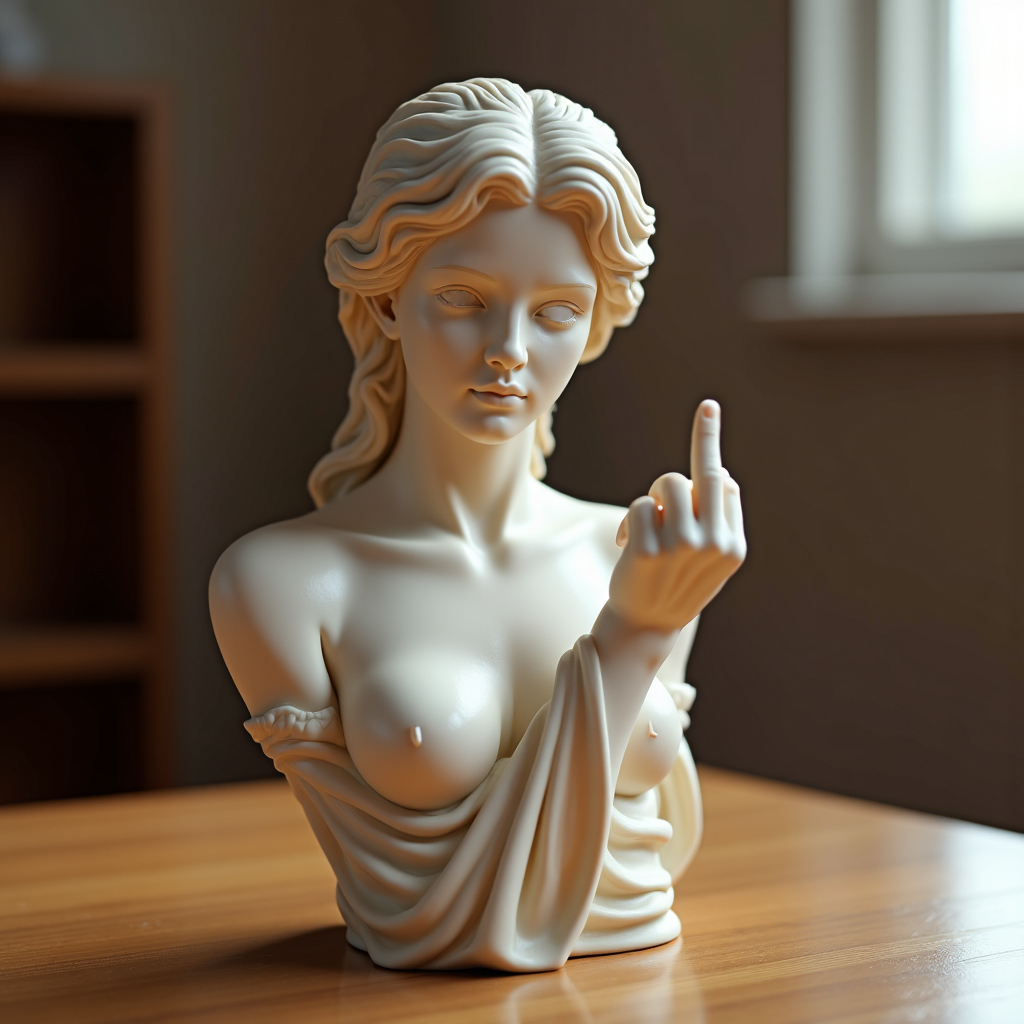 Venus with Attitude – The Original ‘Talk to the Hand’ Icon!
