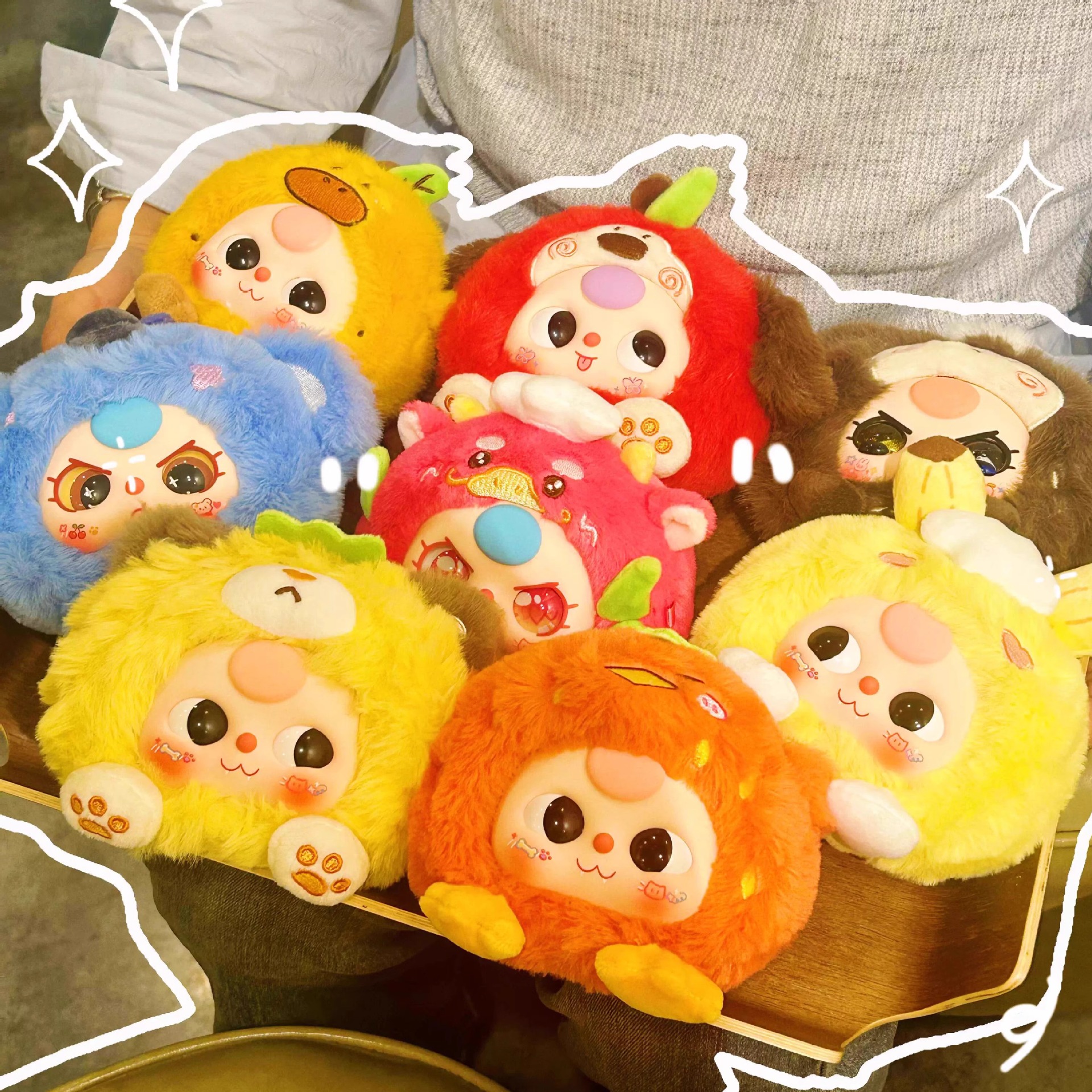 Cute Thing Out Series Fruits Plush Blind Box