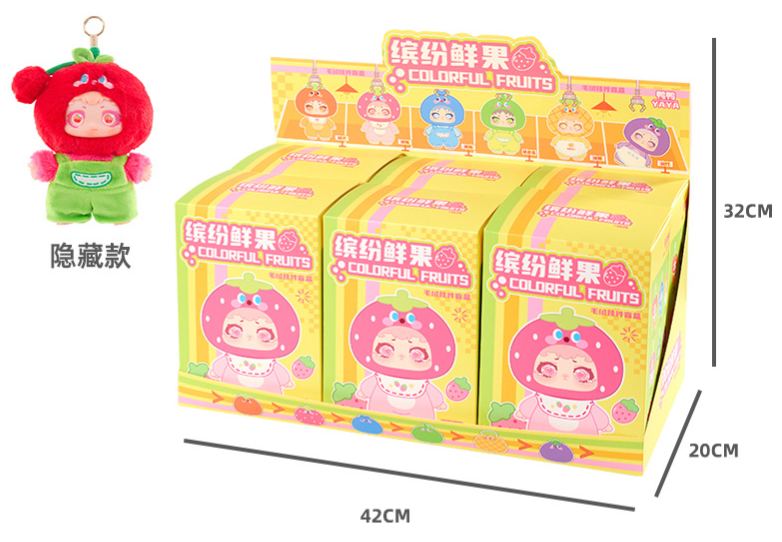 YAYA Colorful Fruits Plush Blind Box