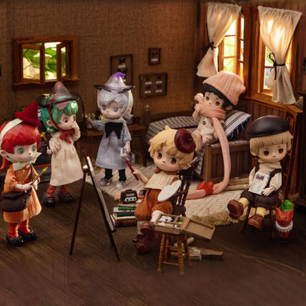 Little Painter and Little Witch Series - BJD Doll Blind Box