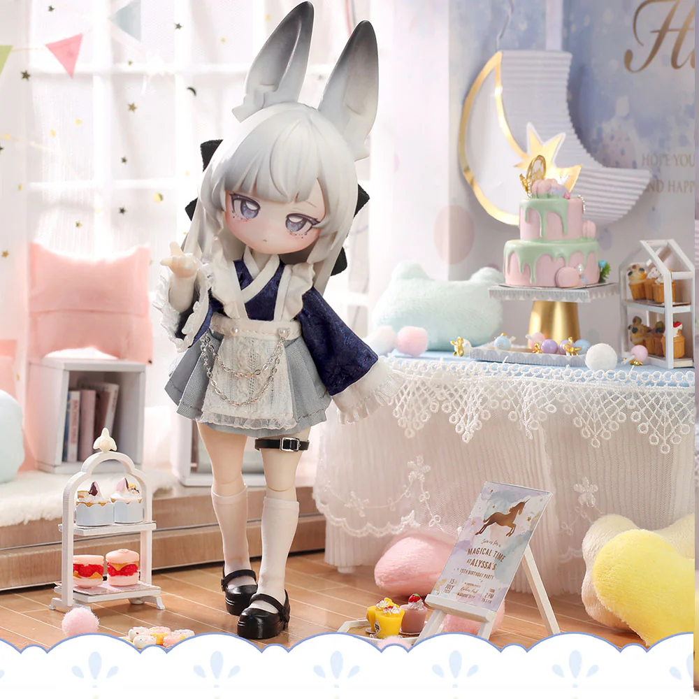 Moon Jumping Time Bunny Series - BJD Doll Blind Box