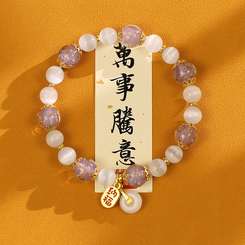 Incense Ash Glass Meditation Bracelets: Finding Stillness in Ashes, Reflecting the Soul in Glass