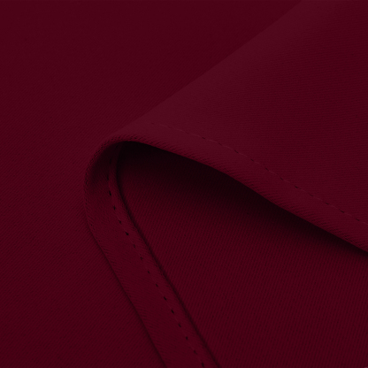 Beans Lands Waterproof Outdoor Curtains For Patio Wine Red Grommet Top & Bottom Customizable Size 1 Panel