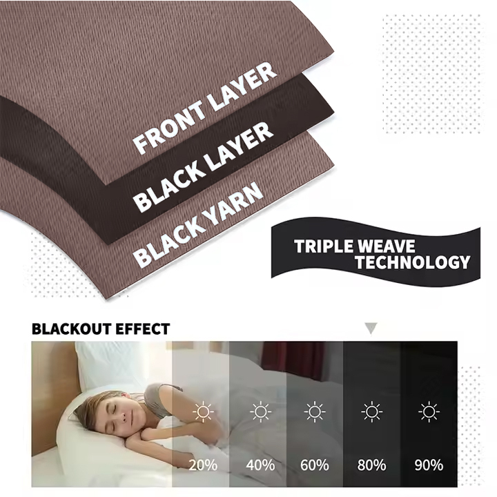 Beans Lands Waterproof Outdoor Curtains For Patio Dark Pink Grommet Top & Bottom Customizable Size 1 Panel