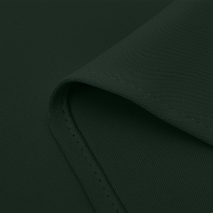 Beans Lands Waterproof Outdoor Curtains For Patio Dark Green Grommet Top & Bottom Customizable Size 1 Panel