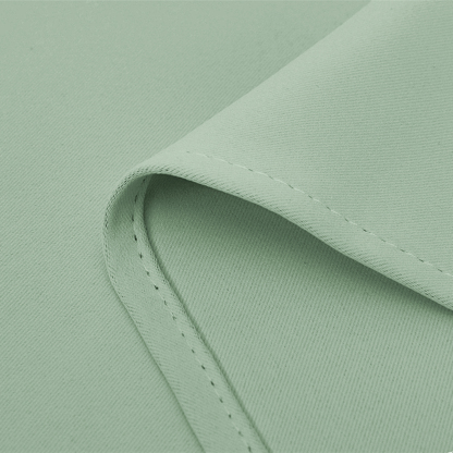 Beans Lands Waterproof Outdoor Curtains For Patio Green Velcro Tab Top Customizable Size 1 Panel