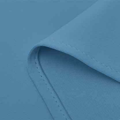 Beans Lands Waterproof Outdoor Curtains For Patio Blue Grommet Top Customizable Size 1 Panel