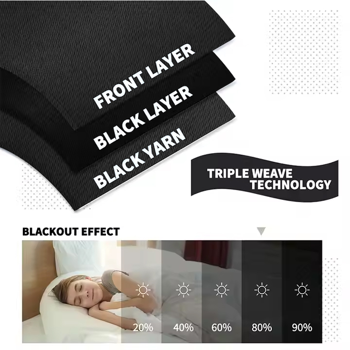 Beans Lands Waterproof Outdoor Curtains For Patio Black Velcro Tab Top Customizable Size 1 Panel