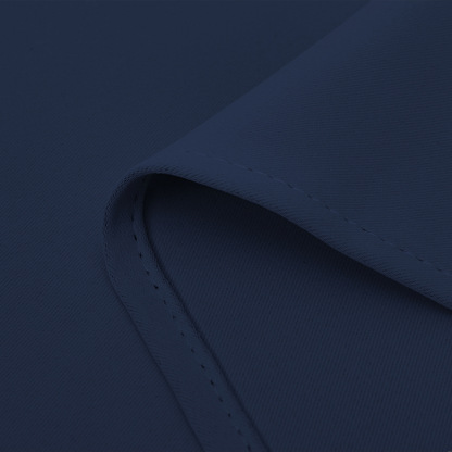 Beans Lands Waterproof Outdoor Curtains For Patio Navy Blue Grommet Top Customizable Size 1 Panel