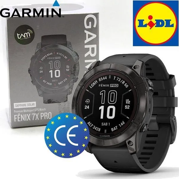 Novogodišnje ponude 2025. [Garmin fēnix 7X – Sapphire Solar Edition]