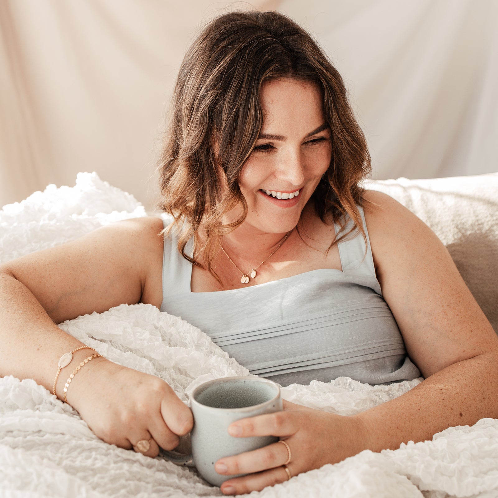 Juniper • Tiny Oval Necklace