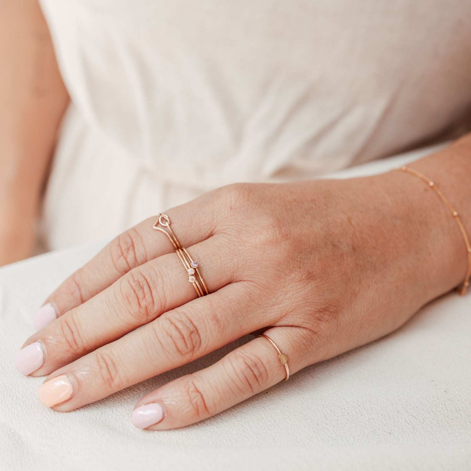 Forever Ever - Tiny Heart Ring