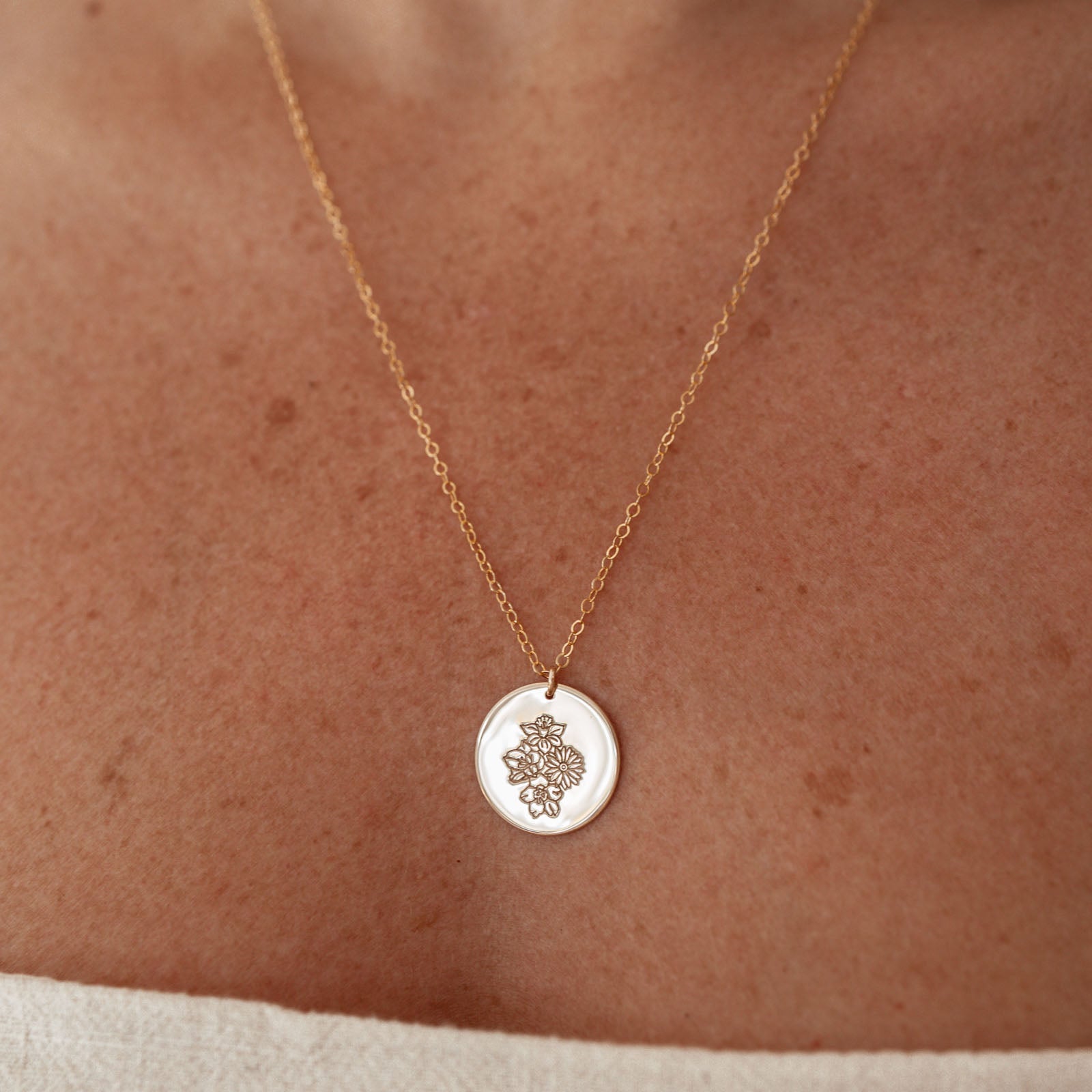 Extra Large Blossom Posy • Extra Large Pendant Necklace