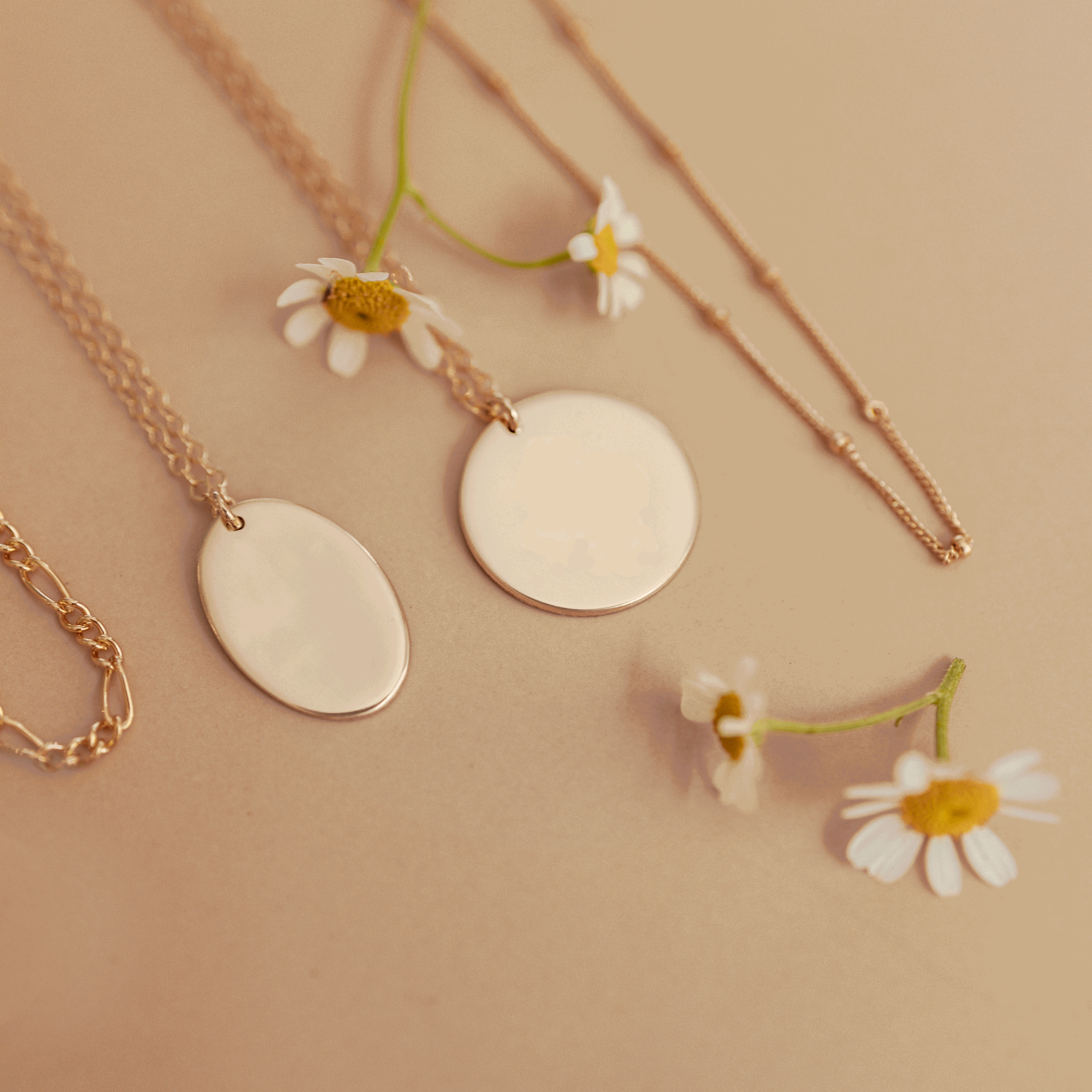 Extra Large Blossom Posy • Extra Large Pendant Necklace