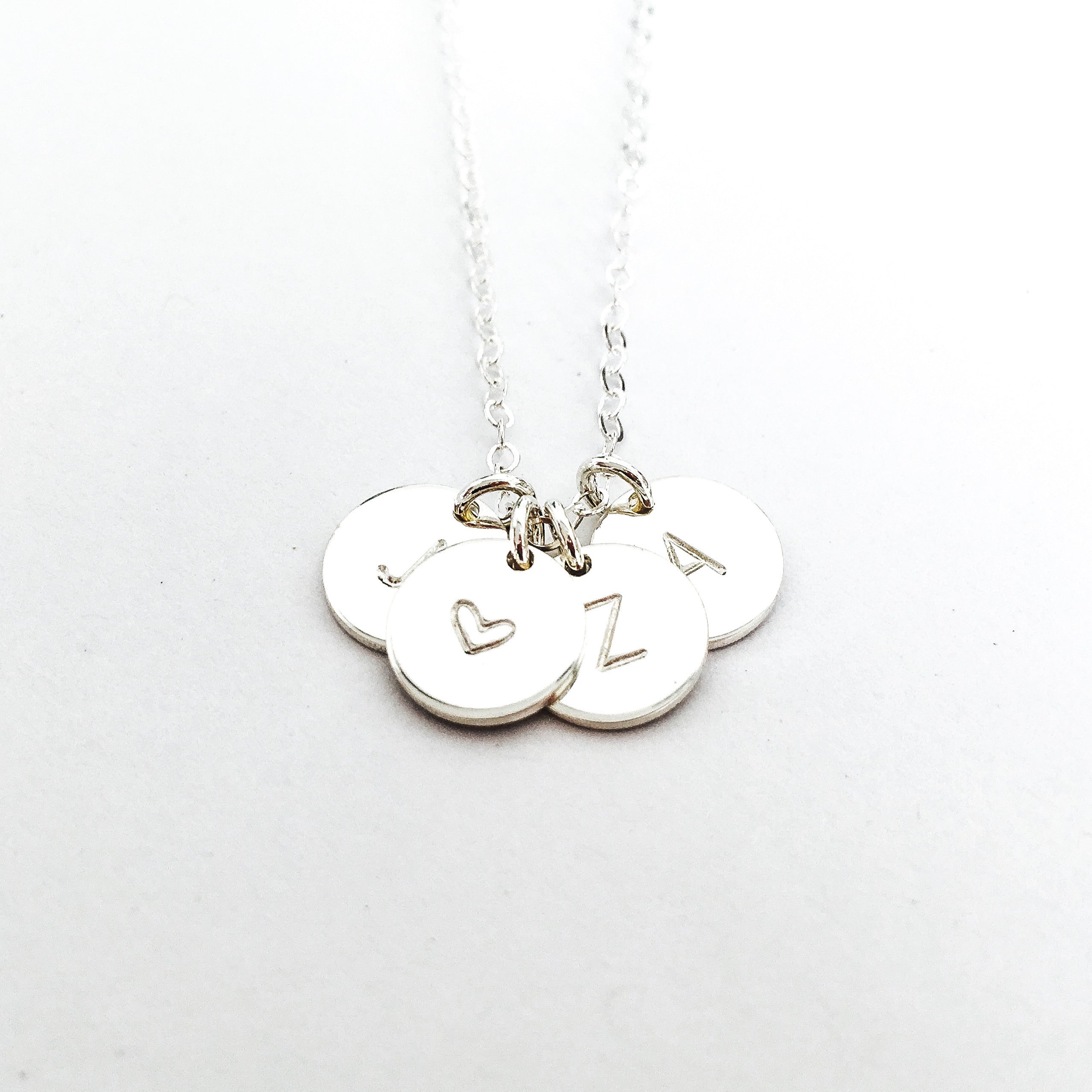 Sofia • Small Pendant Necklace • Choose Number of Pendants