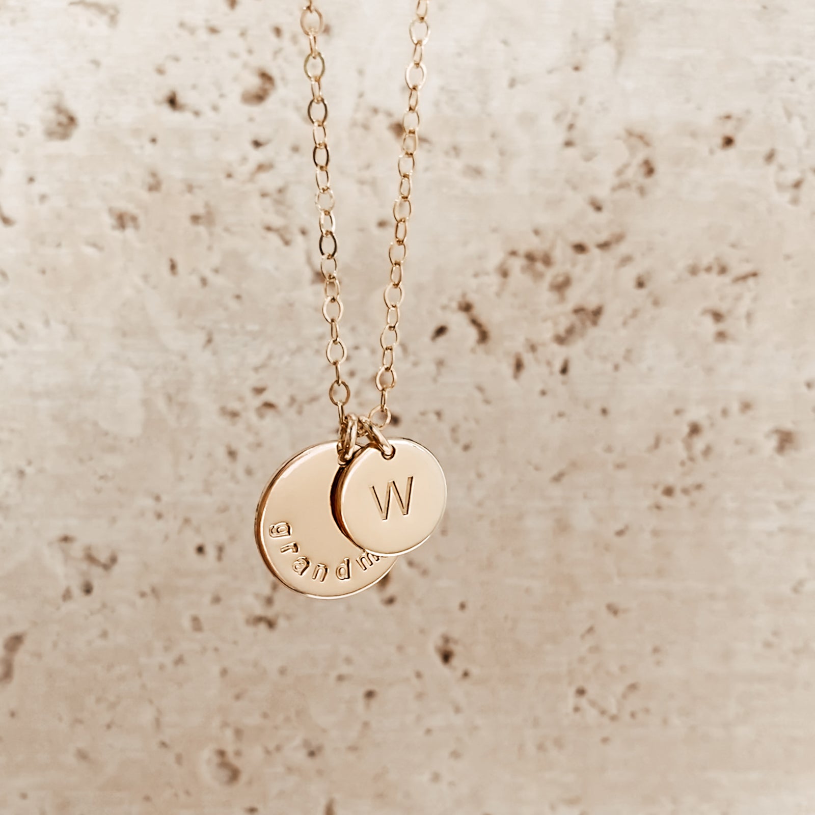 Lola • Medium & Small Pendant Necklace