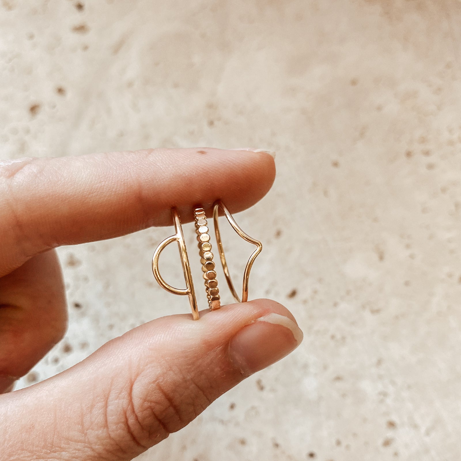 Pippa Disc Stacking Ring