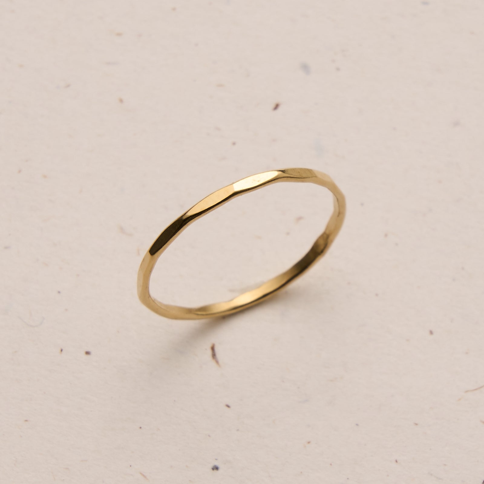 Aurora • Textured Stacking Ring