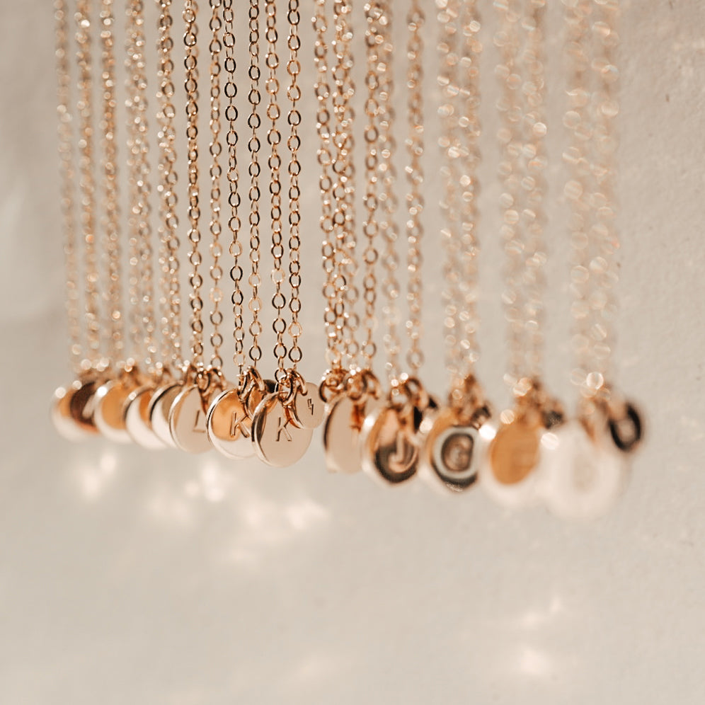 Sofia • Small Pendant Necklace • Choose Number of Pendants