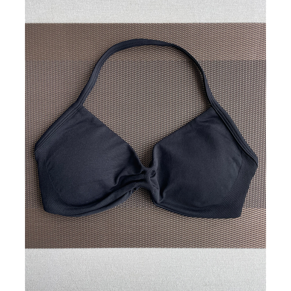 TKITK Sports Bra Seamless Spandex Woman Fitness Elastic Breathable Breast Enhancement Leisure Sports Underwear