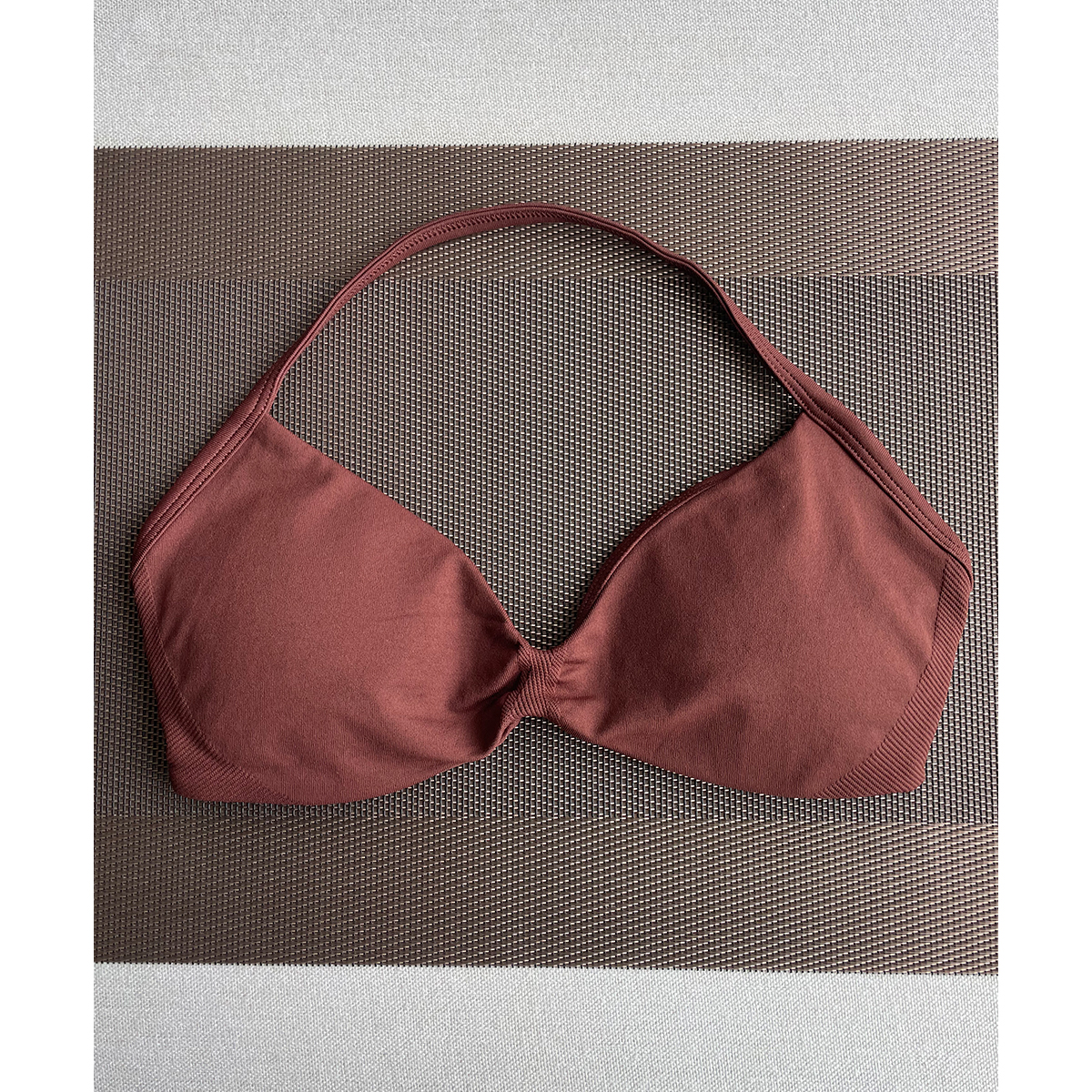TKITK Sports Bra Seamless Spandex Woman Fitness Elastic Breathable Breast Enhancement Leisure Sports Underwear