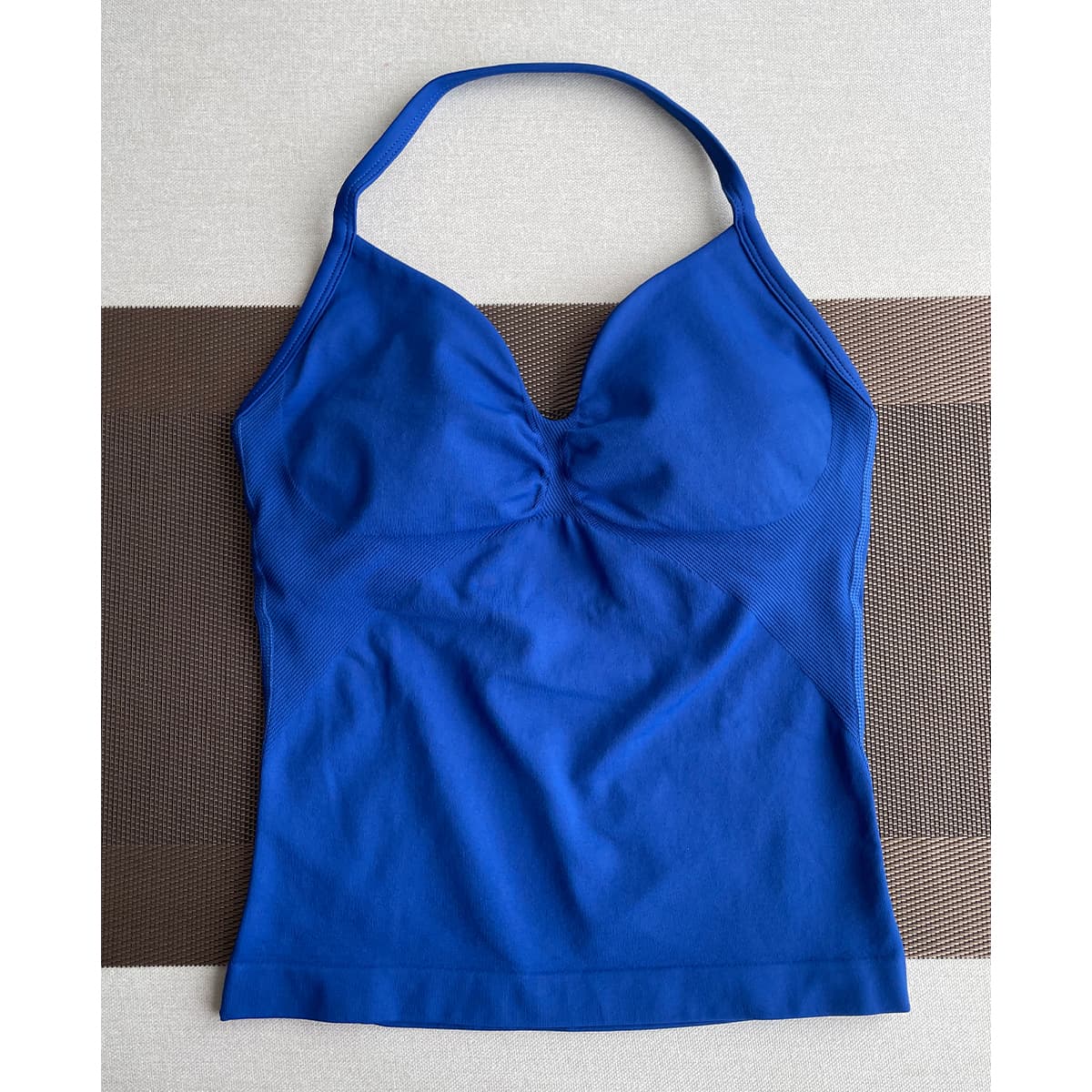TKITK Yoga vest Sports Bra Women Halter Top High Support Push-up Open Back Gym wear Fitness Yoga Workout underwear