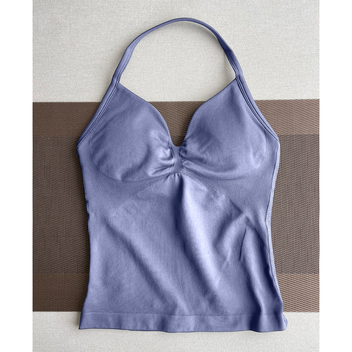 TKITK Yoga vest Sports Bra Women Halter Top High Support Push-up Open Back Gym wear Fitness Yoga Workout underwear
