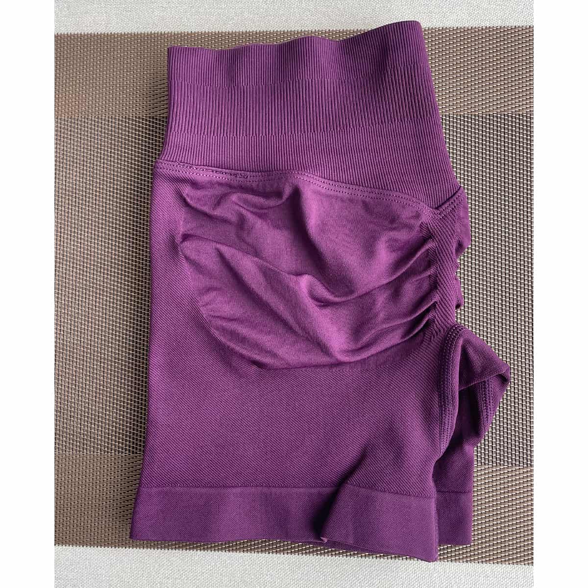 TKITK Workout Gym Shorts Women Scrunch Butt Lifting Seamless High Waist Yoga Booty Shorts for Women