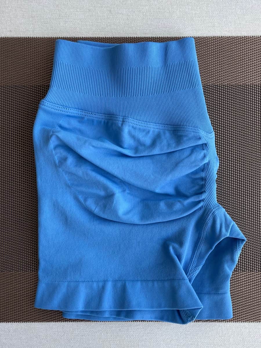 TKITK Workout Gym Shorts Women Scrunch Butt Lifting Seamless High Waist Yoga Booty Shorts for Women