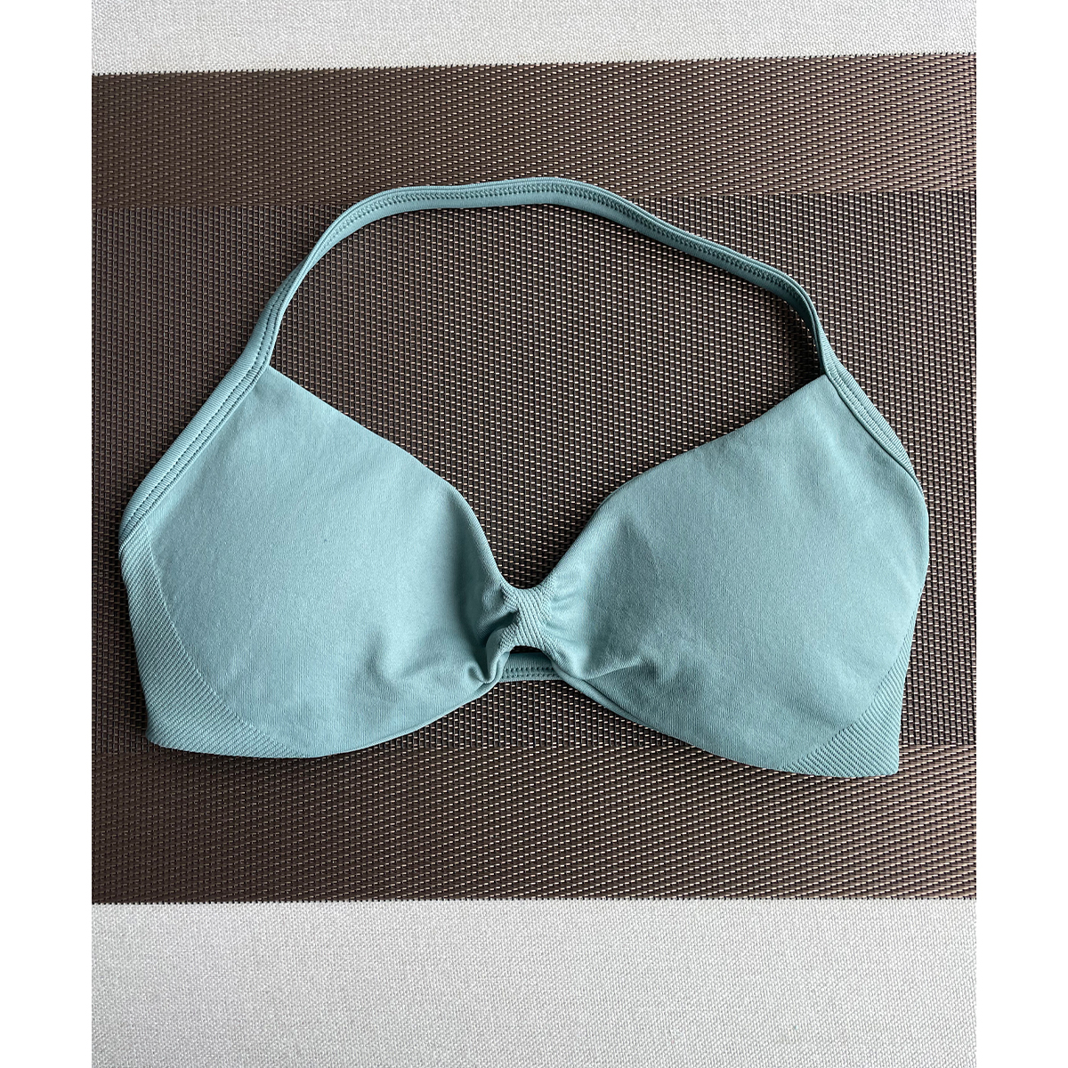 TKITK Sports Bra Seamless Spandex Woman Fitness Elastic Breathable Breast Enhancement Leisure Sports Underwear