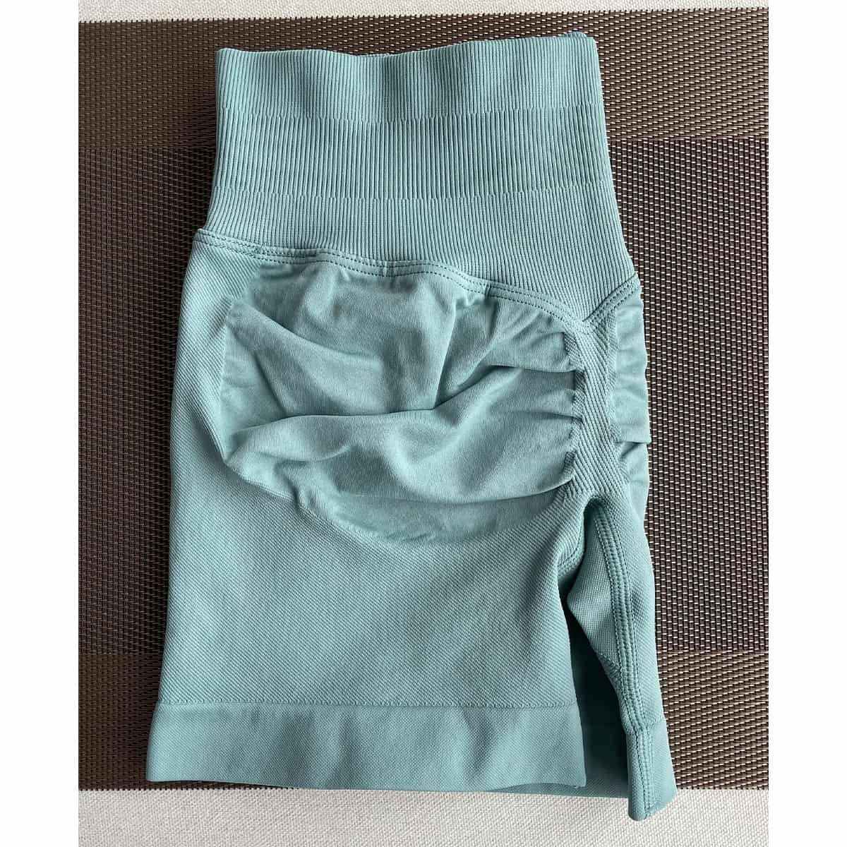 TKITK Workout Gym Shorts Women Scrunch Butt Lifting Seamless High Waist Yoga Booty Shorts for Women