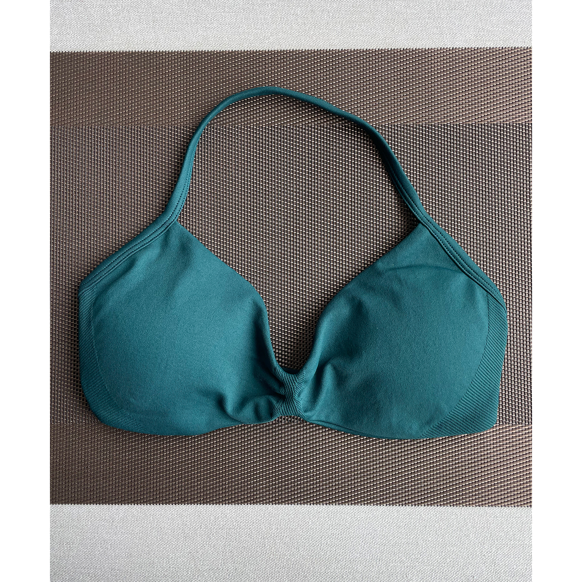 TKITK Sports Bra Seamless Spandex Woman Fitness Elastic Breathable Breast Enhancement Leisure Sports Underwear