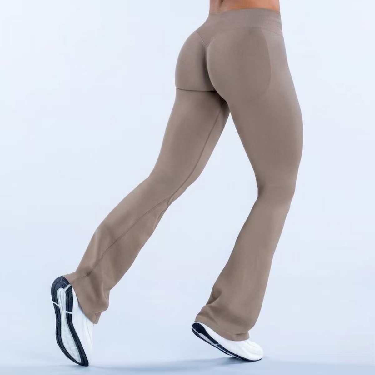 TKITK Womens leggings yoga pants bell-bottoms  flared trousers seamless Gym sports cyclings pants for women