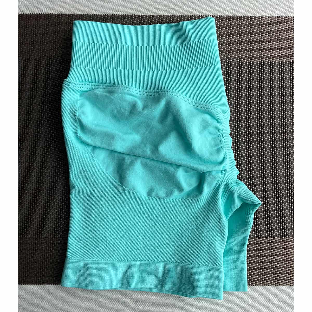 TKITK Workout Gym Shorts Women Scrunch Butt Lifting Seamless High Waist Yoga Booty Shorts for Women