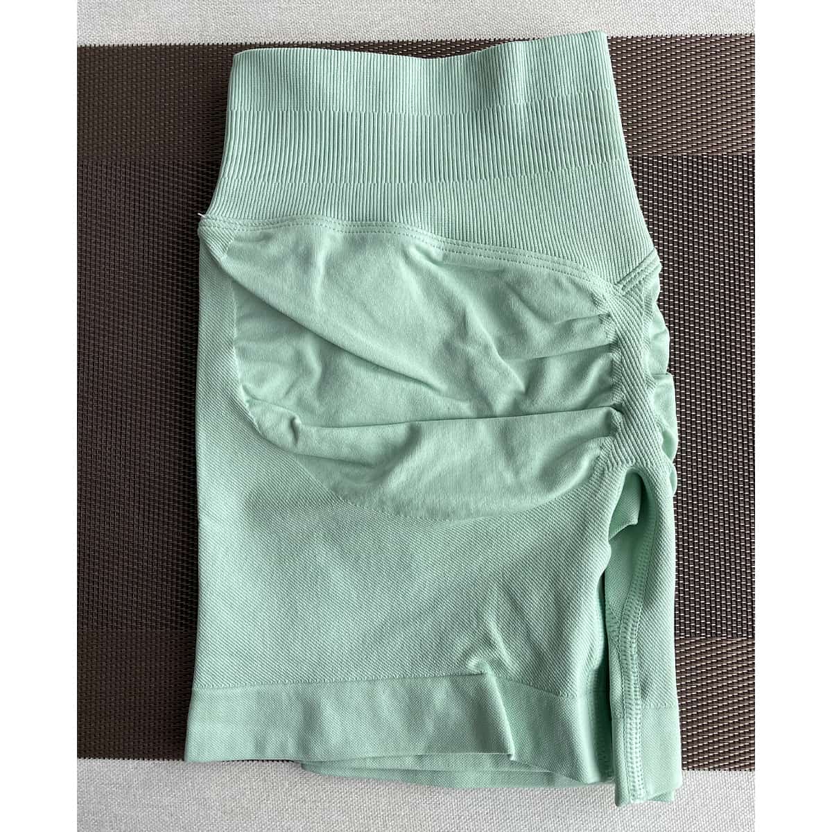 TKITK Workout Gym Shorts Women Scrunch Butt Lifting Seamless High Waist Yoga Booty Shorts for Women